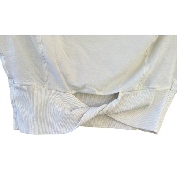 Lululemon Womens White Twist Front T-Shirt Size 8 - Picture 8 of 11